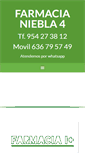Mobile Screenshot of farmacianiebla4.com